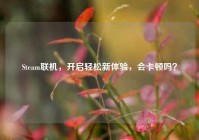 Steam联机，开启轻松新体验，会卡顿吗？