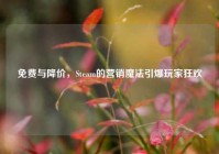 免费与降价，Steam的营销魔法引爆玩家狂欢