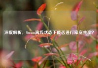 深度解析，Steam离线状态下能否进行家庭共享？