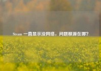 Steam 一直显示没网络，问题根源在哪？