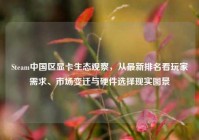 Steam中国区显卡生态观察，从最新排名看玩家需求、市场变迁与硬件选择现实图景