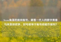 Steam角落的废弃账号，藏着一代人的数字青春与未竟游戏梦，封号就等于账号彻底作废吗？