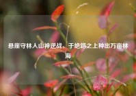 悬崖守林人山神逆战，于绝路之上种出万亩林海