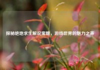 探秘绝地求生解说蜜糖，游戏世界的魅力之声