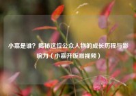 小嘉是谁？揭秘这位公众人物的成长历程与影响力（小嘉开饭啦视频）