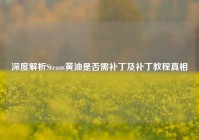 深度解析Steam黄油是否需补丁及补丁教程真相
