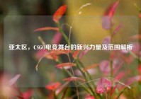 亚太区，CSGO电竞舞台的新兴力量及范围解析