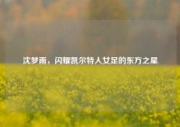 沈梦雨，闪耀凯尔特人女足的东方之星