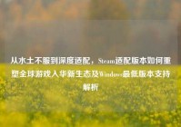 从水土不服到深度适配，Steam适配版本如何重塑全球游戏入华新生态及Windows最低版本支持解析