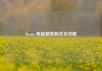 Steam 电脑壁纸购买全攻略