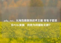 pubg_tuzi，从海岛萌新到战术主播 穿兔子套装在PUBG里蹦跶的他为何圈粉无数？