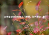 王者荣耀锁定目标技巧解析，如何锁定人机