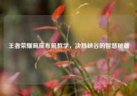 王者荣耀局座布局教学，决胜峡谷的智慧秘籍