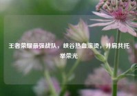 王者荣耀最强战队，峡谷热血滚烫，并肩共托举荣光