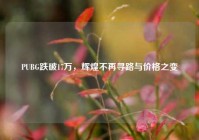 PUBG跌破17万，辉煌不再寻路与价格之变