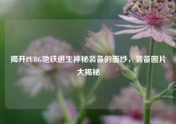 揭开PUBG地铁逃生神秘装备的面纱，装备图片大揭秘