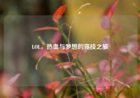 LOL，热血与梦想的竞技之旅