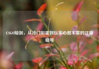 CSGO短剑，从冷门彩蛋到玩家心照不宣的江湖暗号