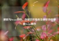 微软与Steam存档，存储交织差异及微软存档替换Steam操作