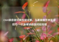 CSGO消音器切换按键全解，从基础操作到实战技巧 一文搞懂消音器对应按键