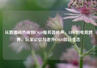 从直播间热闹到CSGO服务器枪声，LBW的电竞跨界、玩家记忆与老外CSGO游玩生态