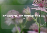 国外直播间平台，PUBG 带来跨越国界的游戏狂欢