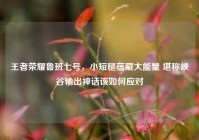 王者荣耀鲁班七号，小短腿蕴藏大能量 堪称峡谷输出神话该如何应对