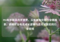 PEL和平精英选手牌费，从纸面身价到行业晴雨表，透视职业电竞成长逻辑与选手证背后的行业密码