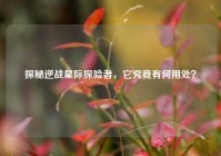 探秘逆战星际探险者，它究竟有何用处？