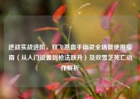 逆战实战进阶，双飞燕血手幽灵全场景使用指南（从入门设置到枪法跃升）及双雪芝死亡动作解析
