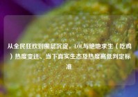 从全民狂欢到圈层沉淀，LOL与绝地求生（吃鸡）热度变迁、当下真实生态及热度高低判定标准
