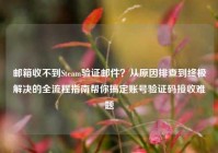 邮箱收不到Steam验证邮件？从原因排查到终极解决的全流程指南帮你搞定账号验证码接收难题