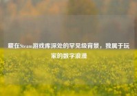 藏在Steam游戏库深处的罕见级背景，独属于玩家的数字浪漫