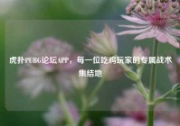 虎扑PUBG论坛APP，每一位吃鸡玩家的专属战术集结地