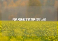 阿贝闯进和平精英的精彩之旅