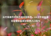 从代练黑作坊到合规内容阵地，LOL工作室标准化设置全指南及官网入口指引