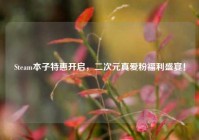 Steam本子特惠开启，二次元真爱粉福利盛宴！