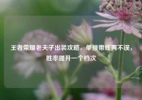 王者荣耀老夫子出装攻略，单挑带线两不误，胜率提升一个档次