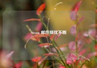 Steam 邮件烦扰不断