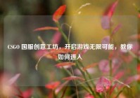 CSGO 国服创意工坊，开启游戏无限可能，教你如何进入