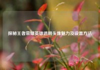 探秘王者荣耀英雄透明头像魅力及设置方法