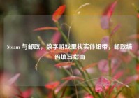 Steam 与邮政，数字游戏里找实体纽带，邮政编码填写指南