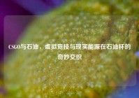 CSGO与石油，虚拟竞技与现实能源在石油杯的奇妙交织