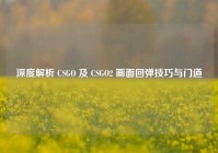 深度解析 CSGO 及 CSGO2 画面回弹技巧与门道