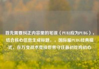 首先需要纠正内容里的笔误（PUBJ应为PUBG），结合核心信息生成标题，，国际服PUBG经典模式，在万变战术竞技世界守住最初吃鸡初心