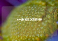CSGO进B的紧张激情时刻