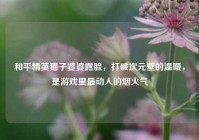 和平精英猫子婆婆露脸，打破次元壁的温暖，是游戏里最动人的烟火气
