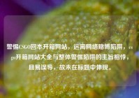 警惕CSGO回本开箱网站，远离网络赌博陷阱，csgo开箱网站大全与整体警惕陷阱的主旨相悖，且易误导，故未在标题中体现。