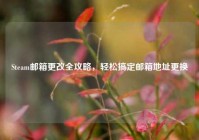 Steam邮箱更改全攻略，轻松搞定邮箱地址更换