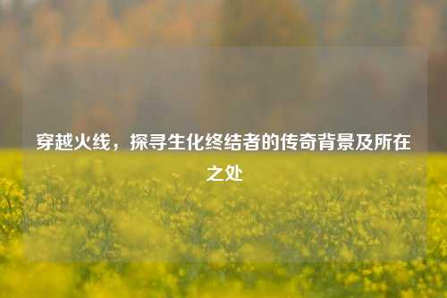穿越火线,探寻生化终结者的传奇背景及所在之处
